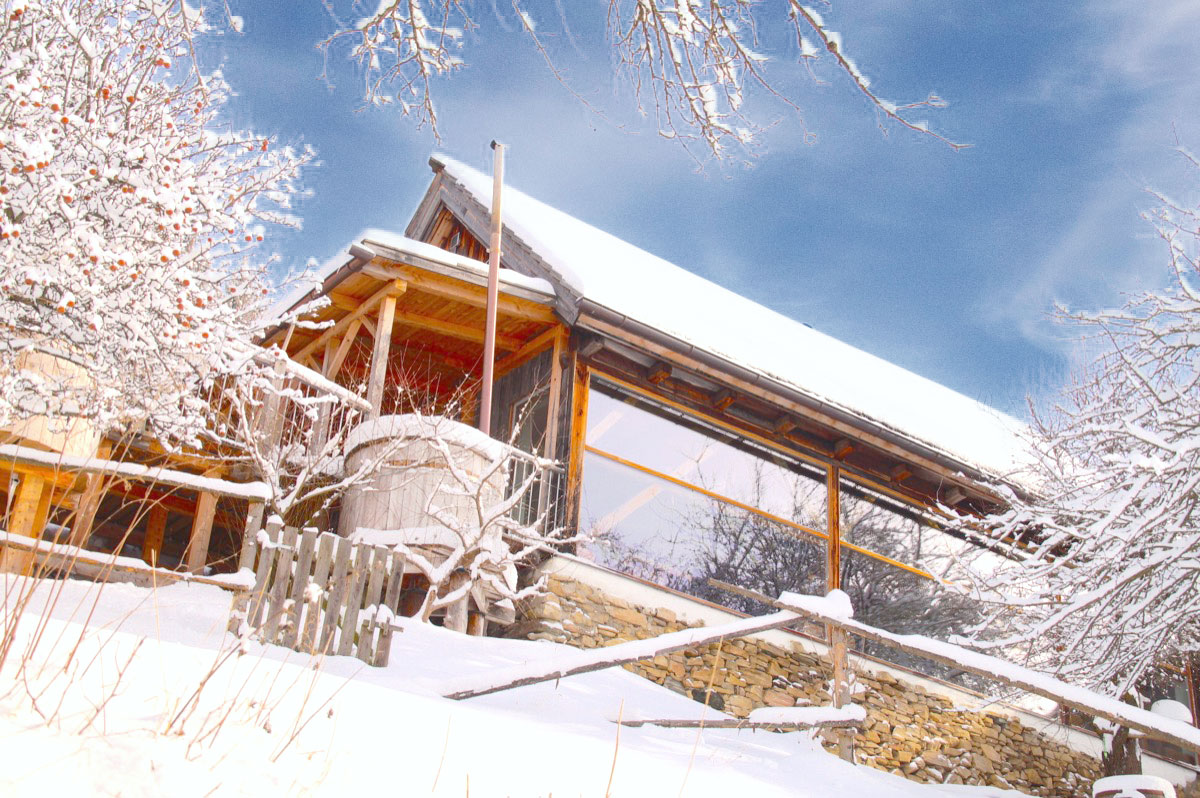FerienStadl Luxury Cabin with HotPot - Winterwonderand