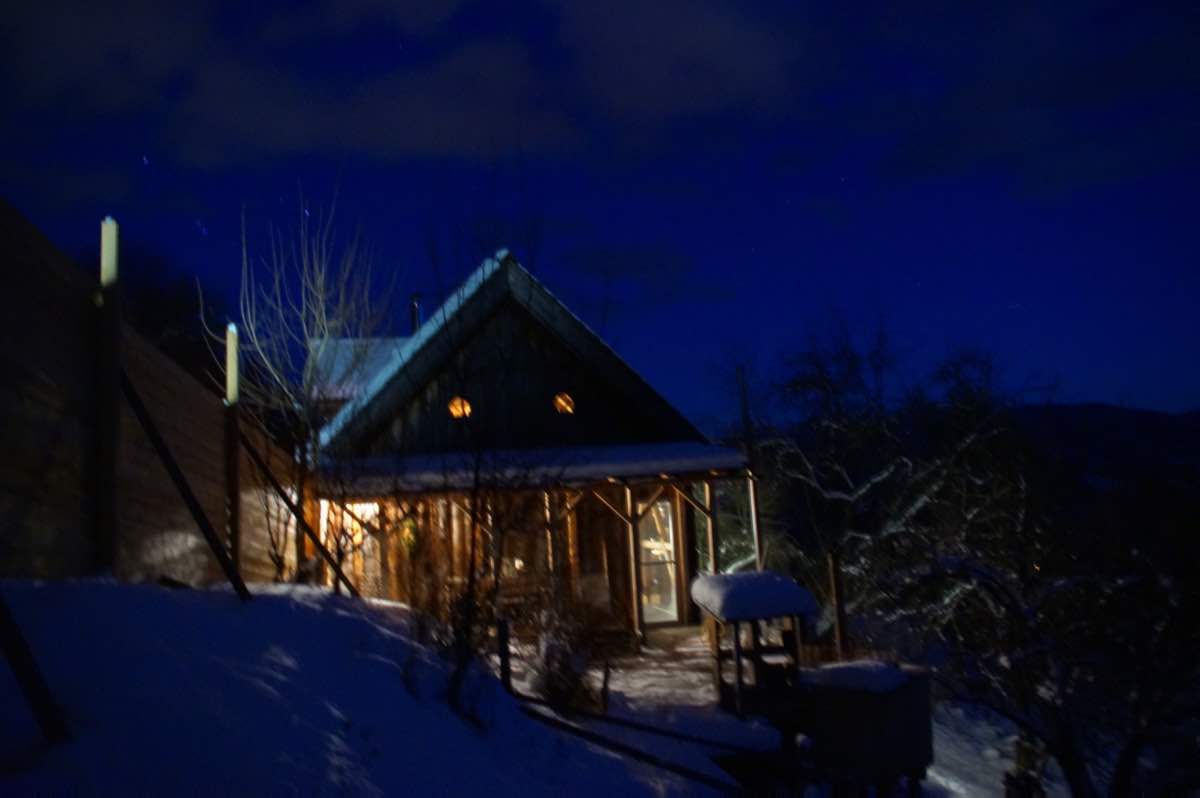 FerienStadl Winter nacht