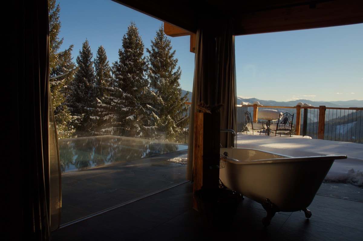 BienenAlm - Luxus Chalet in Alleinlage - Freistehende Badewanne - relaxen nach dem Mountainbiken