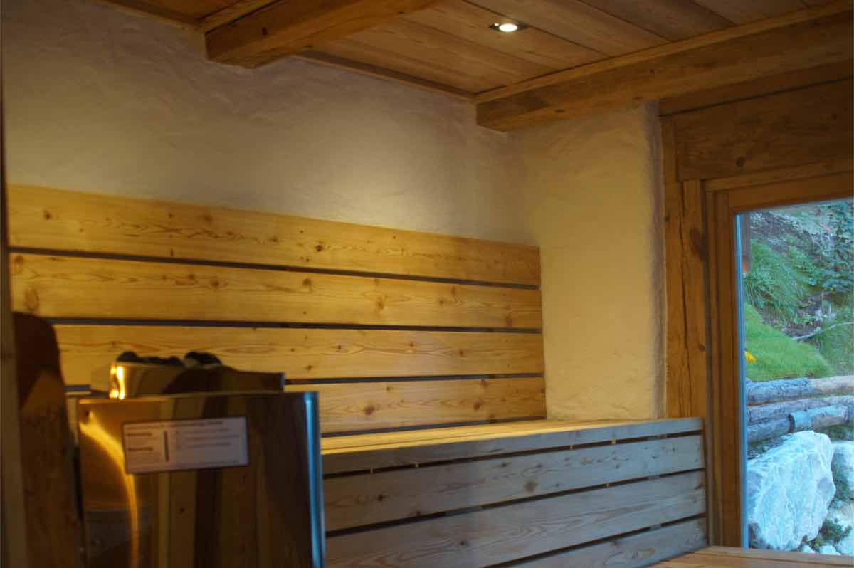 Waldhaus Innen Sauna quer